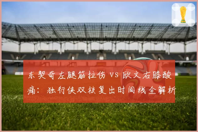 东契奇左腿筋拉伤 vs 欧文右膝酸痛:独行侠双核复出时间线全解析